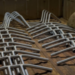 From Lowbrow Customs, 100% Stainless, TIG-Welded, Made in the USA Handlebars.